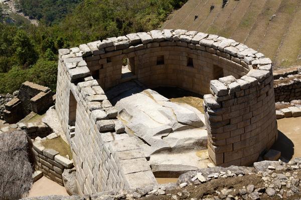 temple of the sun, machu picchu