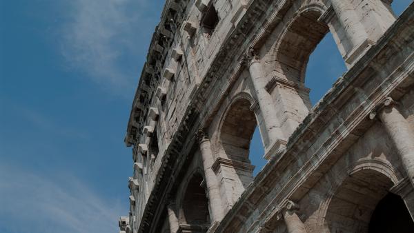 The Colosseum in Rome, Italy